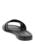 Moncler leather bell slides for