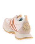 Moncler pacey sneakers in nylon and suede leather.