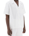 Valentino Garavani "v detail bowling shirt with v-