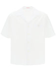 Valentino Garavani "v detail bowling shirt with v-