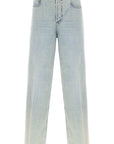 Valentino Garavani oversized jeans with v detail