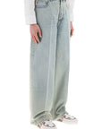 Valentino Garavani oversized jeans with v detail