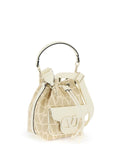 Valentino Garavani locò iconographer toile bucket bag