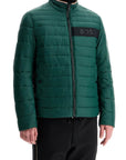 Boss green down jacket with high collar regular fit and zip