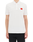 Hugo logo patch polo shirt