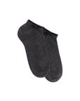 Hugo medium grey breathable slim fit socks with logo