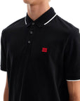 Hugo polo shirt with contrasting finishing details