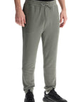 Boss men's high-waisted regular fit cotton pants open grey