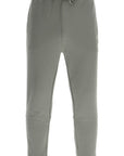 Boss men's high-waisted regular fit cotton pants open grey