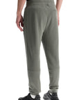 Boss men's high-waisted regular fit cotton pants open grey