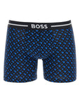 Boss men's multicolor cotton boxer with geometric design*** 3 pieces*** loose fit