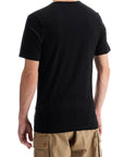 Boss men's short sleeve regular fit black cotton t-shirt