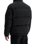 Hugo regular fit black high collar padded jacket