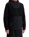 Boss men's black hoodie with zip