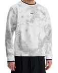 Boss white high neck sweatshirt for men