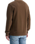 Boss men's long sleeve crew neck cotton sweatshirt in green