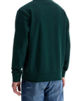 Boss green crew neck cotton sweatshirt with long sleeves