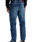 Boss regular fit turquoise jeans with faded effect