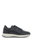 Boss ergonomic sneakers jace_runn_bu navy blue leather