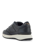 Boss ergonomic sneakers jace_runn_bu navy blue leather