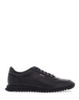 Boss men's black leather minimalist sneakers zayn_lowp_lttb