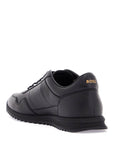 Boss men's black leather minimalist sneakers zayn_lowp_lttb