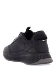 Boss sneakers evo_runn_rsth men's black lightweight and breathable