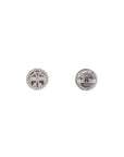 Tory Burch miller pavé stud earrings