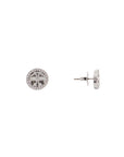 Tory Burch miller pavé stud earrings