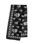 Alexander Mcqueen silk skull scarf