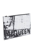 Alexander Mcqueen graffiti flat pouch