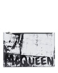 Alexander Mcqueen graffiti flat pouch