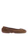 Tory Burch suede minnie travel ballet flats