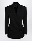 Valentino Black wool double-breasted jacket