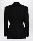 Valentino Black wool double-breasted jacket