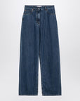 Valentino Blue wide denim jeans