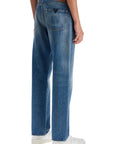 Valentino Garavani jeans with metallic v detail