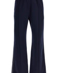 Valentino Garavani jogger pants with metallic v detail