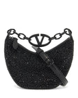 Valentino Garavani mini vlogo moon bag hobo purse with