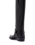 Valentino Garavani rockstud biker boot