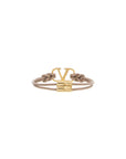 Valentino Garavani leather vlogo signature bracelet