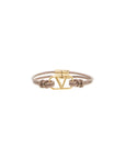 Valentino Garavani leather vlogo signature bracelet