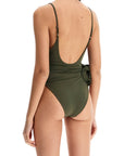 Magda Butrym one-piece swimsuit with applied flower