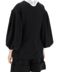 Simone Rocha "oversized blazer with lace