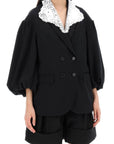 Simone Rocha "oversized blazer with lace