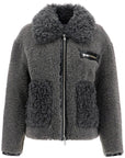 Stand Studio short eco shearling coat