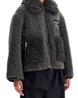 Stand Studio short eco shearling coat