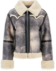 Stand Studio lessie faux shearling jacket