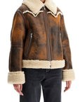 Stand Studio lessie faux shearling jacket