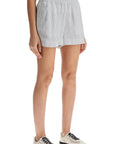 Stella McCartney 'striped silk shorts in a